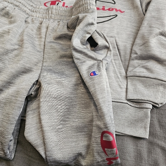 Champion Hoodie and Pant Set 2 Piece Boys Size 4 / 5 - Picture 4 of 6